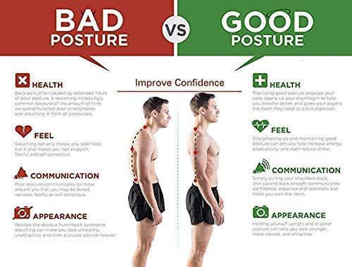 Free Size Posture Corrector For Men And Women Back Support Belt Back Pain Back Straight And Shoulder Support Belt (Universal Size) (Metallic Belt) (Posture Corrector Belt)